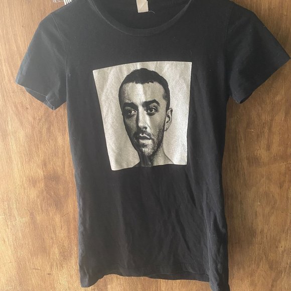 Women's SAM SMITH  2018 TOUR  DATES T-SHIRT S - Picture 1 of 3